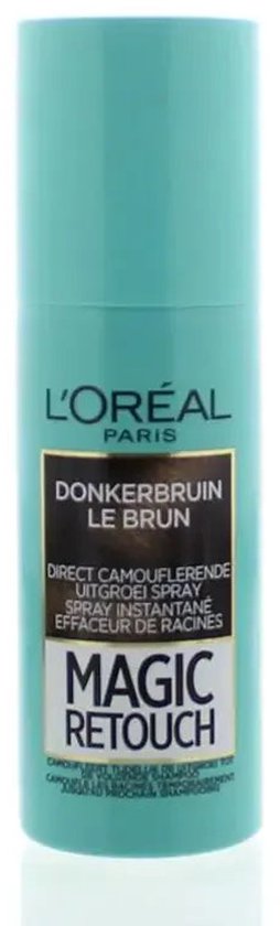 L’Oréal Paris Magic Retouch Uitgroeispray Donkerbruin 75 ml