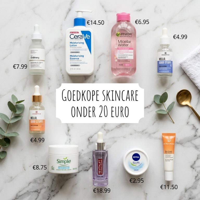 Goedkope Skincare: Beste Producten onder 20 Euro