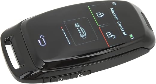 Aramox Auto Modificatie Smart LCD Key Keyless Entry En Afstandsbediening Voor Alle Modellen Met Een Knop Start (zwart)