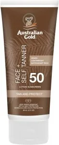 Australian Gold Gezicht SPF 50 & Zelfbruiner – 88 ml
