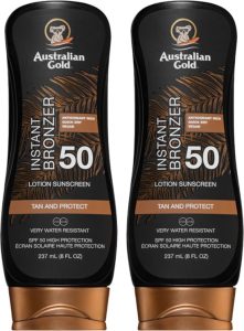 Australian Gold SPF 50 Lotion met Bronzer - 2x237 ml