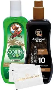 Australian Gold Spraygel SPF 10 met Bronzer & Aloë