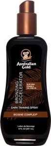 Australian Gold Tanning Accelerator Spraygel – met bronzer