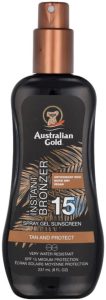 Australian Gold Zonnebrand Spray SPF 15 + Bronzer – 237ml