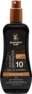 Australian Gold Zonnebrand Spraygel SPF10 Bronzer – 237 ml