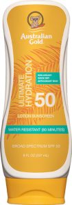 Australian Gold Zonnebrandlotion SPF50 Zonder bronzer 237 ml