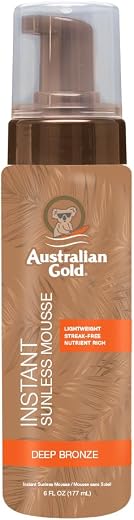 Australian Gold compatible - Instant Sunless Mousse 177 ml
