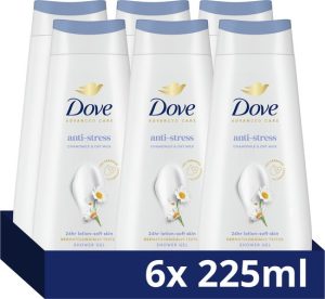 Dove Advanced Care Douchegel Anti-Stress - 6 x 225 ml