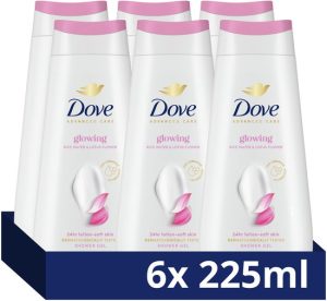 Dove Advanced Care Douchegel - Glowing, 6x225 ml