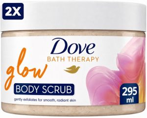 Dove Bath Therapy Glow Lichaamsscrub - 295 ml