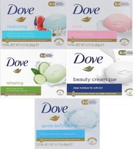 Dove Beauty Cream Bar - Mix voordeelverpakking