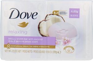 Dove Beauty Cream Bar Ontspannend - 4 x 90 g
