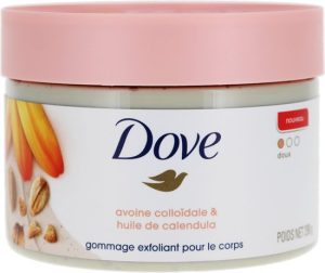 Dove Body Scrub - Colloïdaal havermout & calendula, 298 g