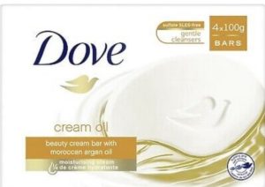 Dove Crème-Olie Zeep - 4 x 100 g