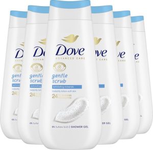 Dove Douchegel Advanced Care Gentle Scrub - 6x225 ml