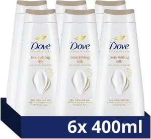Dove Douchegel Advanced Care Nourishing Silk – 6×400 ml