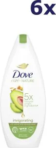 Dove Douchegel Care by Nature Verkwikkend 6×225 ml