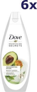 Dove Douchegel Invigorating Ritual Avocado 6x500 ml