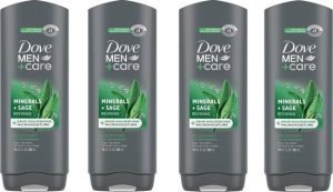 Dove Douchegel Minerals en Salie - 4 x 400 ml
