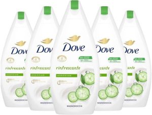 Dove Douchegel Verfrissende Komkommer - 5x450 ml