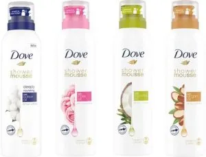 Dove Douchemousse Mix – 4 x 200 ml