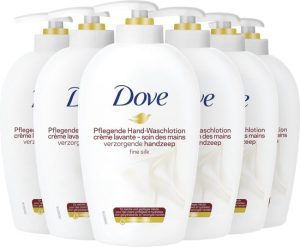 Dove Fine Silk Handzeep - 6 x 250 ml