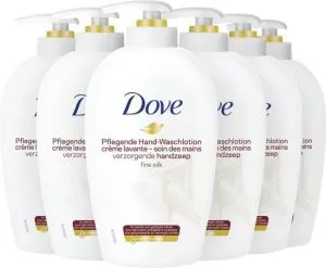 Dove Fine Silk Handzeep – 6 x 250 ml