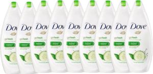 Dove Go Fresh Touch Douchegel - 9 x 250 ml