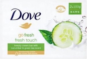 Dove Go Fresh Touch Zeep - Komkommer 2x100 g