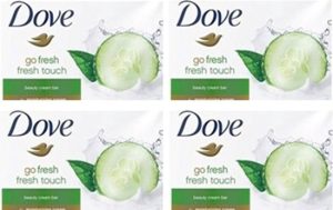 Dove Go Fresh Touch Zeep – Komkommer, 4x90 g