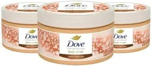 Dove Hot Cacao Lichaamsscrub – Limited Edition 3-pack