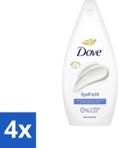 Dove Hydrate Sulfaatvrije douchegel - 4x250 ml