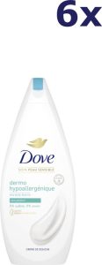 Dove Hypoallergene Douchecrème 6x 750 ml