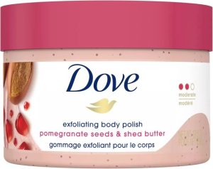 Dove Lichaamsscrub Granaatappel & Sheaboter - 298 g