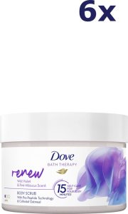 Dove Lichaamsscrub - Renew Pink Violet 6x 295 ml