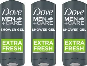 Dove Men+Care Extra Fresh Douchegel 3x400 ml