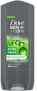 Dove Men+Care Extra Fresh Shampoo & Douchegel - 12x400 ml