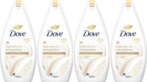 Dove Nourishing Silk Douchegel - 4 x 450 ml