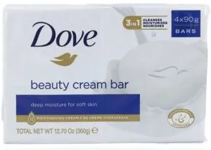 Dove Original Beauty Cream Bar – 4 x 100 g