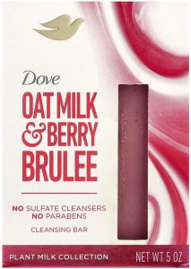 Dove Plant Milk Reinigingszeep – Havermelk & Berry, 140 g