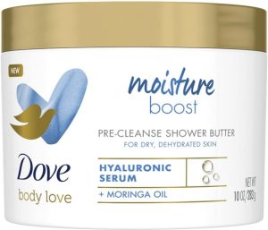 Dove Pre-Cleanse Doucheboter - Hyaluron & Moringa, 295 ml