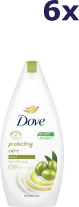 Dove Protecting Care Olijfolie Douchegel - 6 x 450 ml