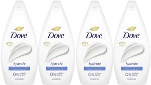 Dove Sulfaatvrije Hydraterende Douchegel - 4x250 ml