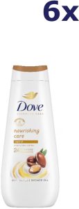 Dove Verzorgende Douchegel Arganolie 6×400 ml