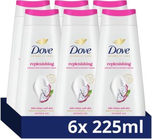 Dove Voedende Douchegel - Drakenvrucht & Kokos 6x225ml