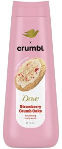 Dove x Crumbl Hydraterende Douchegel - Aardbei