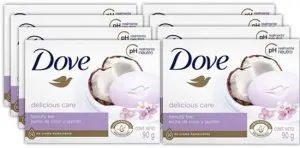 Dove Zeep Kokos & Jasmijnblaadjes – 8×90 g