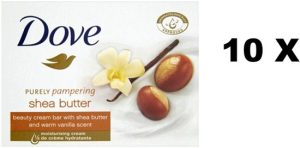 Dove Zeep Sheaboter & Vanille - 10 x 90 g