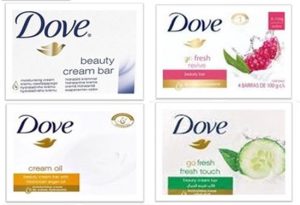 Dove Zeepmix - Proefset