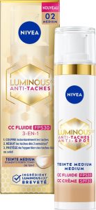Nivea Cellular Luminous630 CC Fluid SPF 30 - Medium 40 ml
